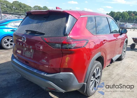 2021 Nissan Rogue Sv Fwd from USA, damaged, VIN 5N1AT3BA9MC841656